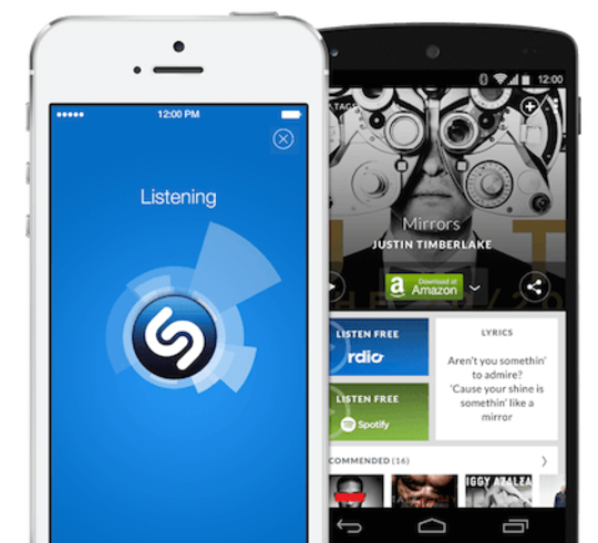 mobile apps Shazam
